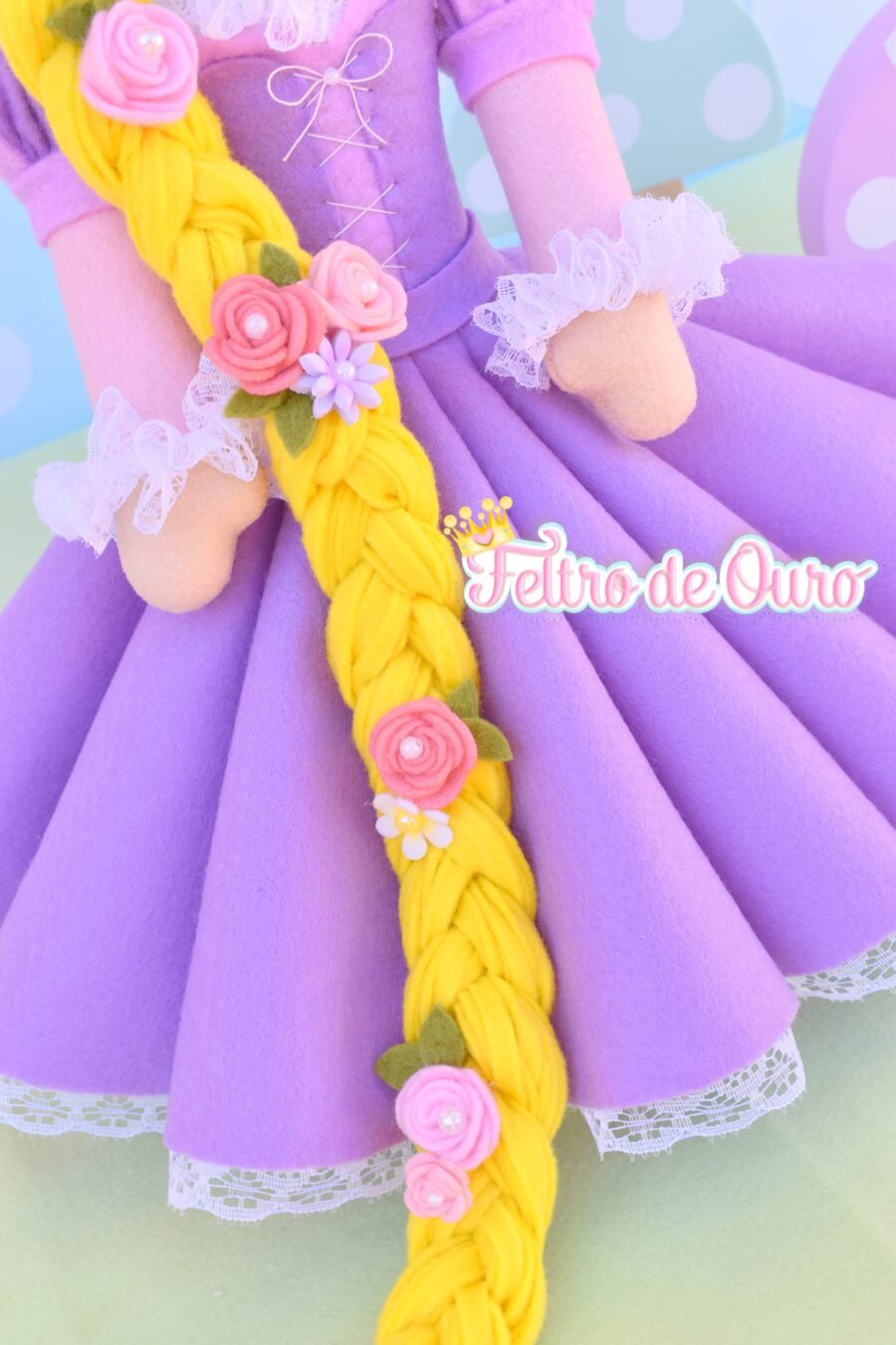 Apostila Digital Rapunzel em Feltro - Image 4