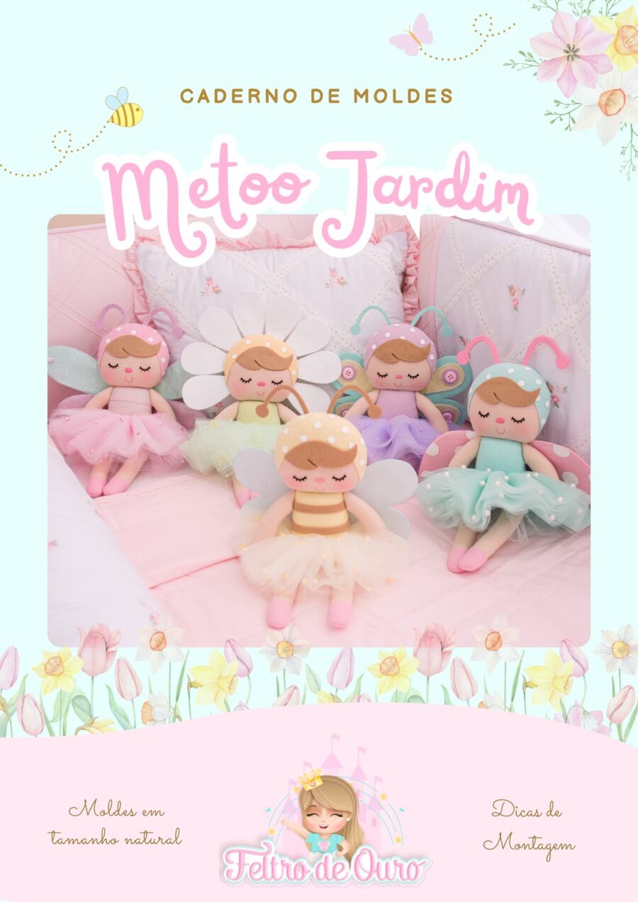 Caderno de Moldes: Metoo Jardim