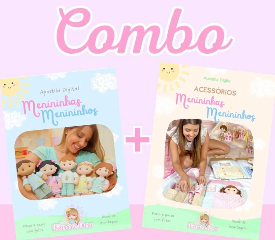 Combo Menininhas e Menininhos + Acessórios